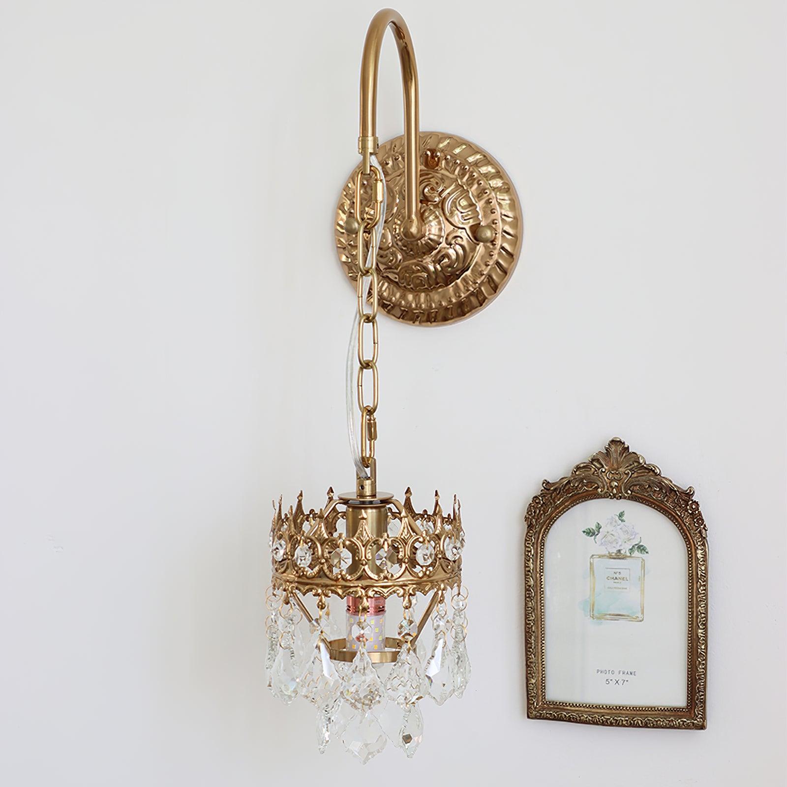 WOW Crystal Crown Sconce