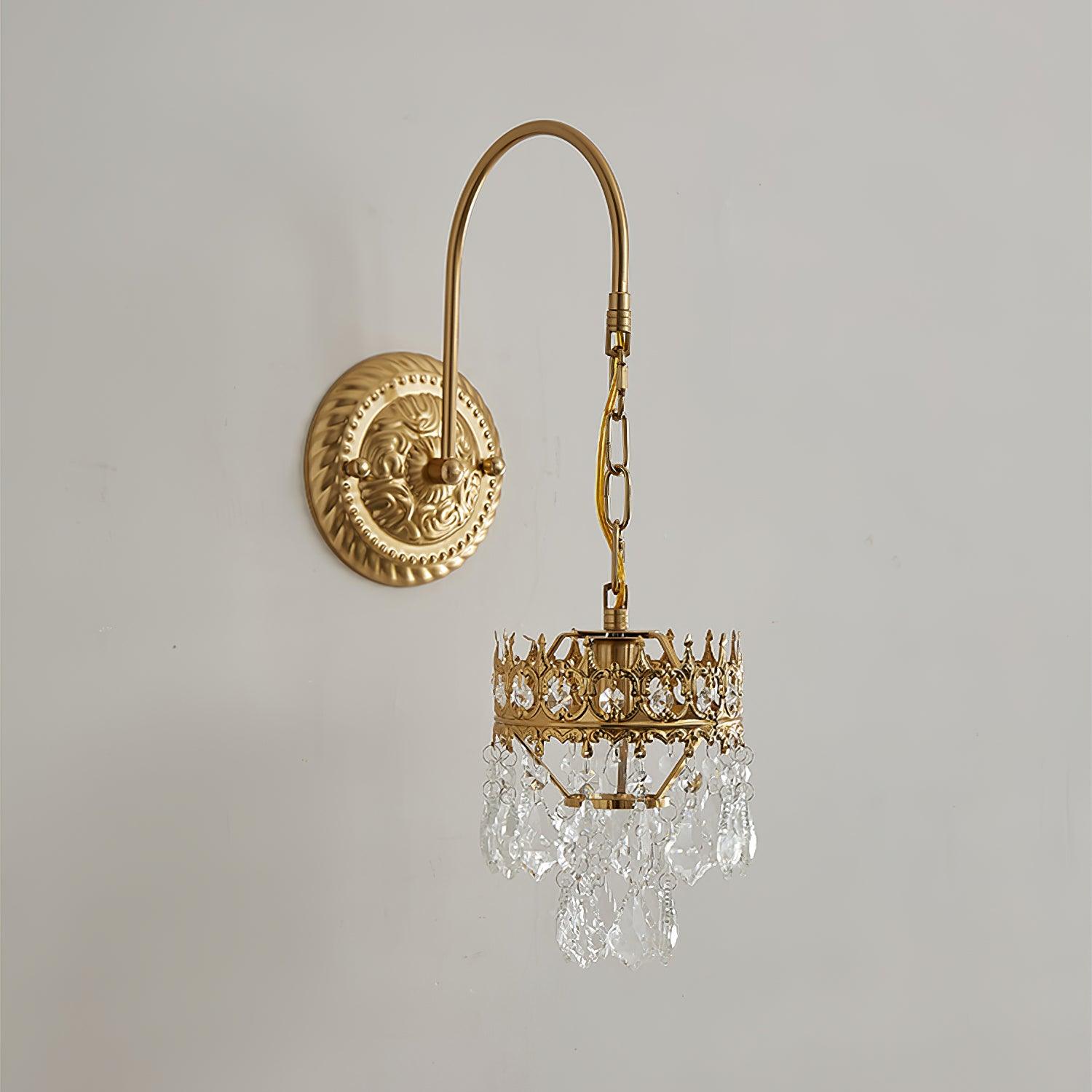 WOW Crystal Crown Sconce