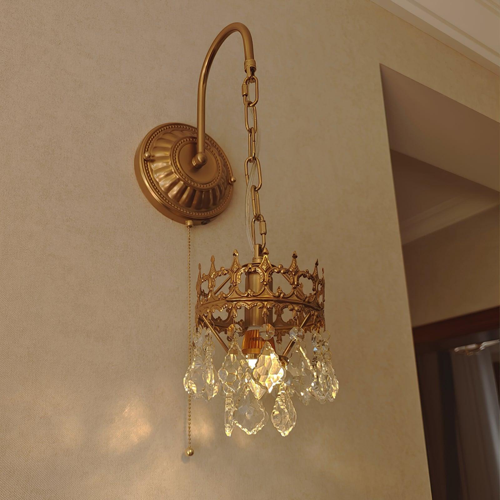 WOW Crystal Crown Sconce