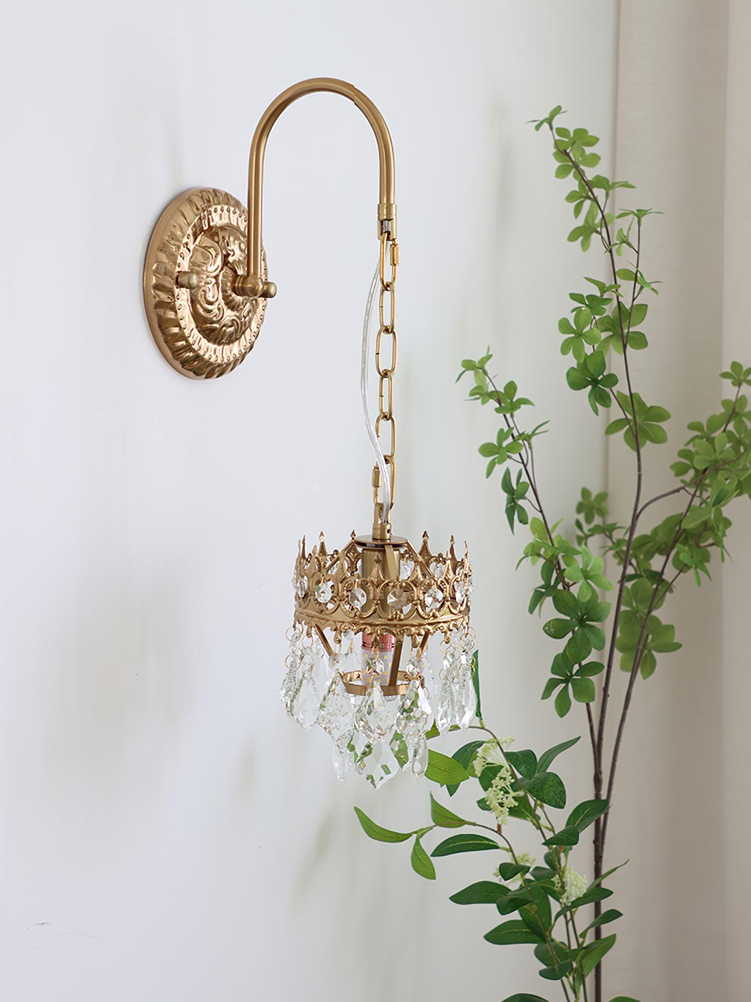 WOW Crystal Crown Sconce