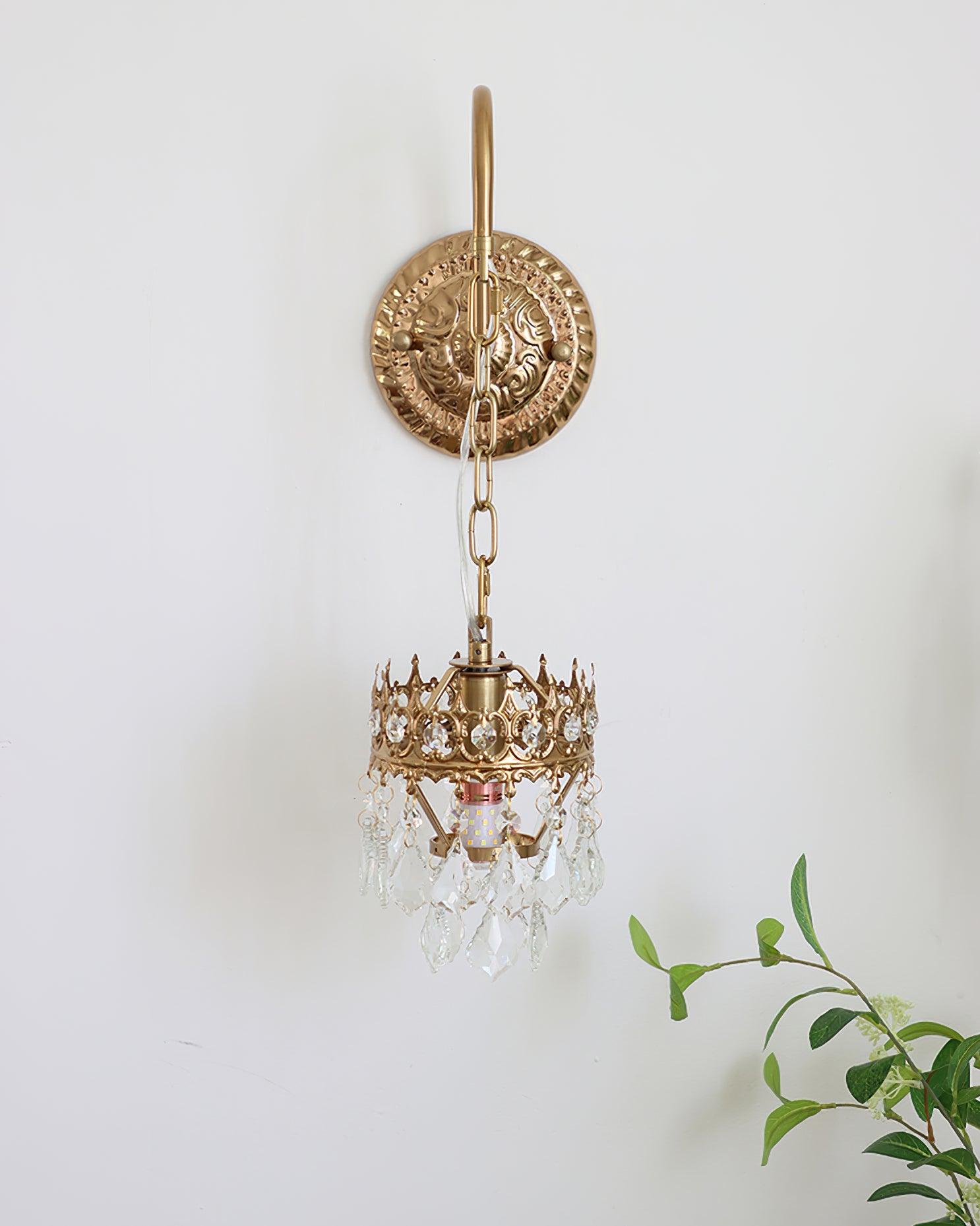 WOW Crystal Crown Sconce