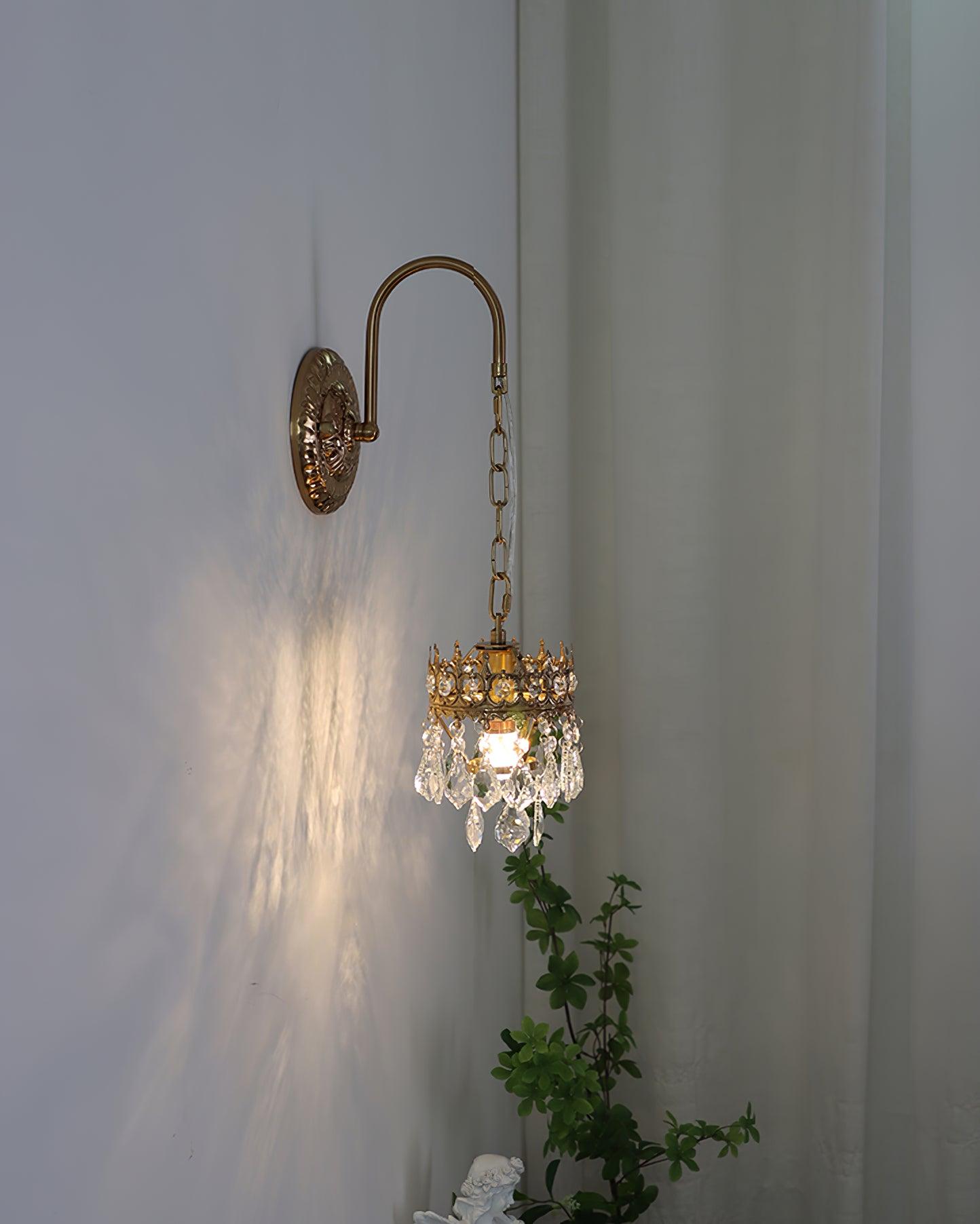 WOW Crystal Crown Sconce