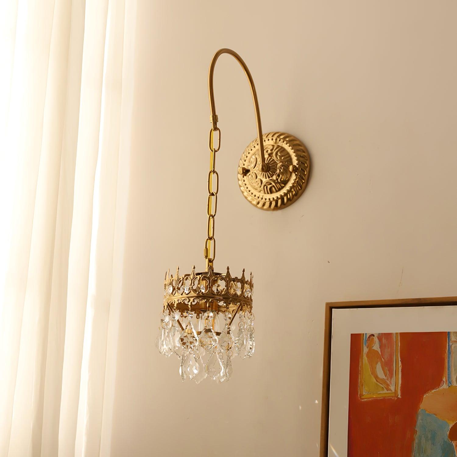 WOW Crystal Crown Sconce
