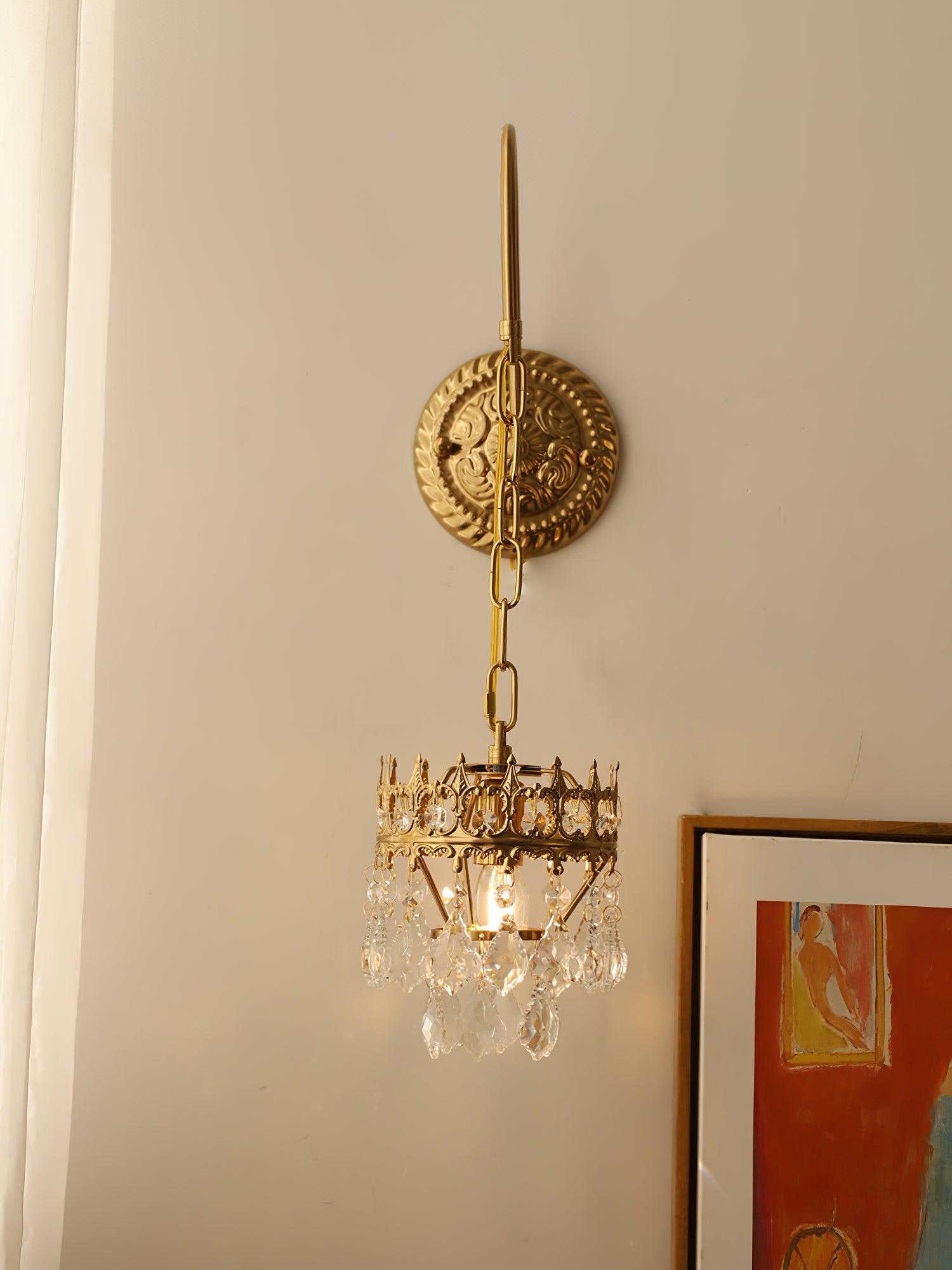 WOW Crystal Crown Sconce