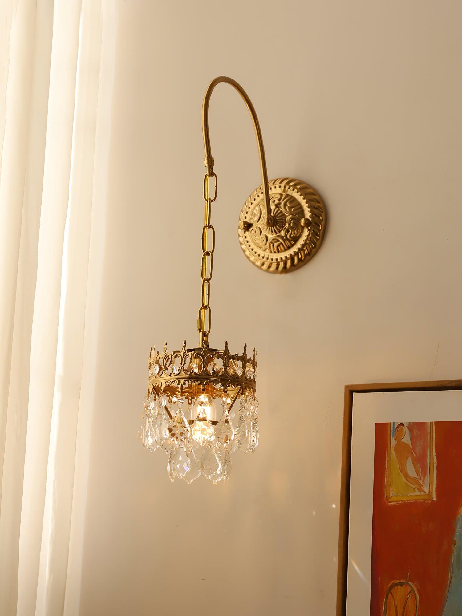 WOW Crystal Crown Sconce
