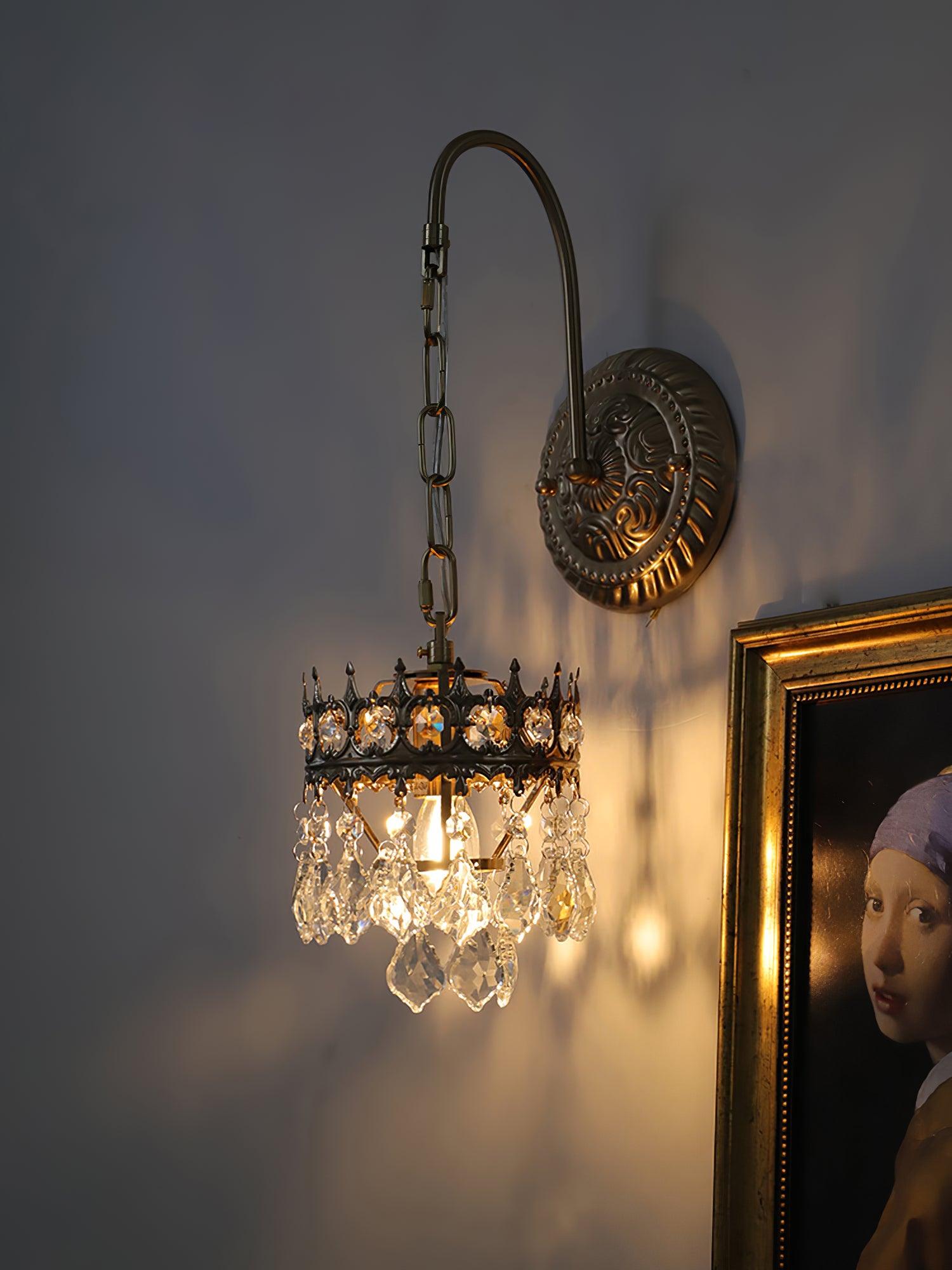 WOW Crystal Crown Sconce