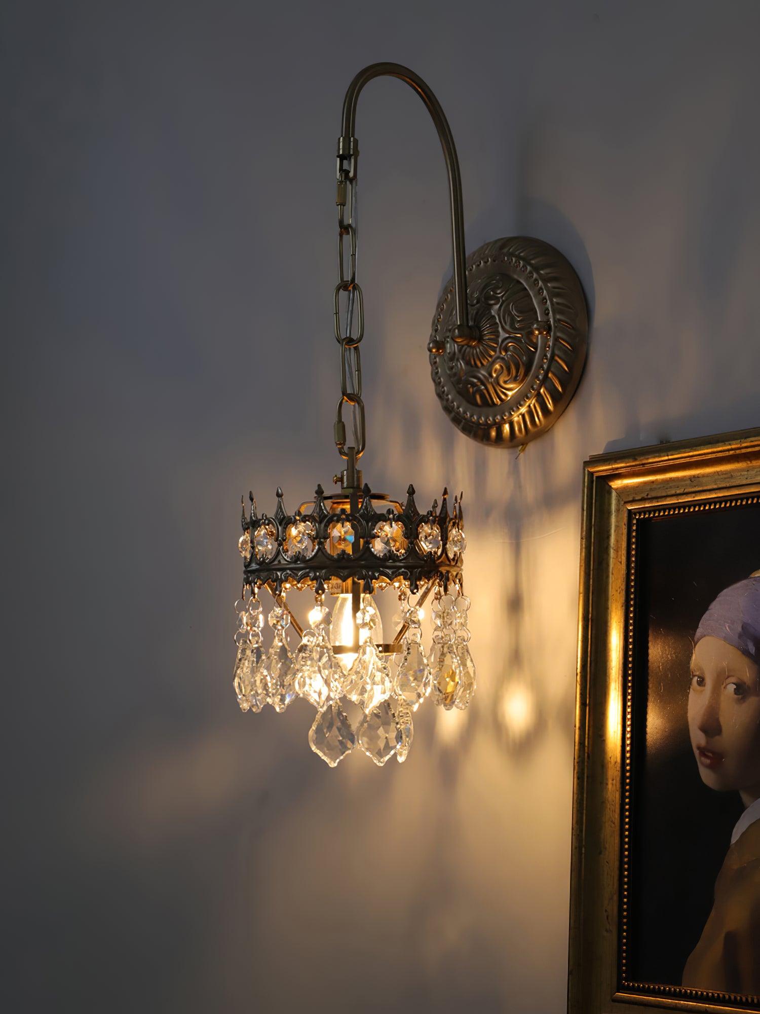 WOW Crystal Crown Sconce