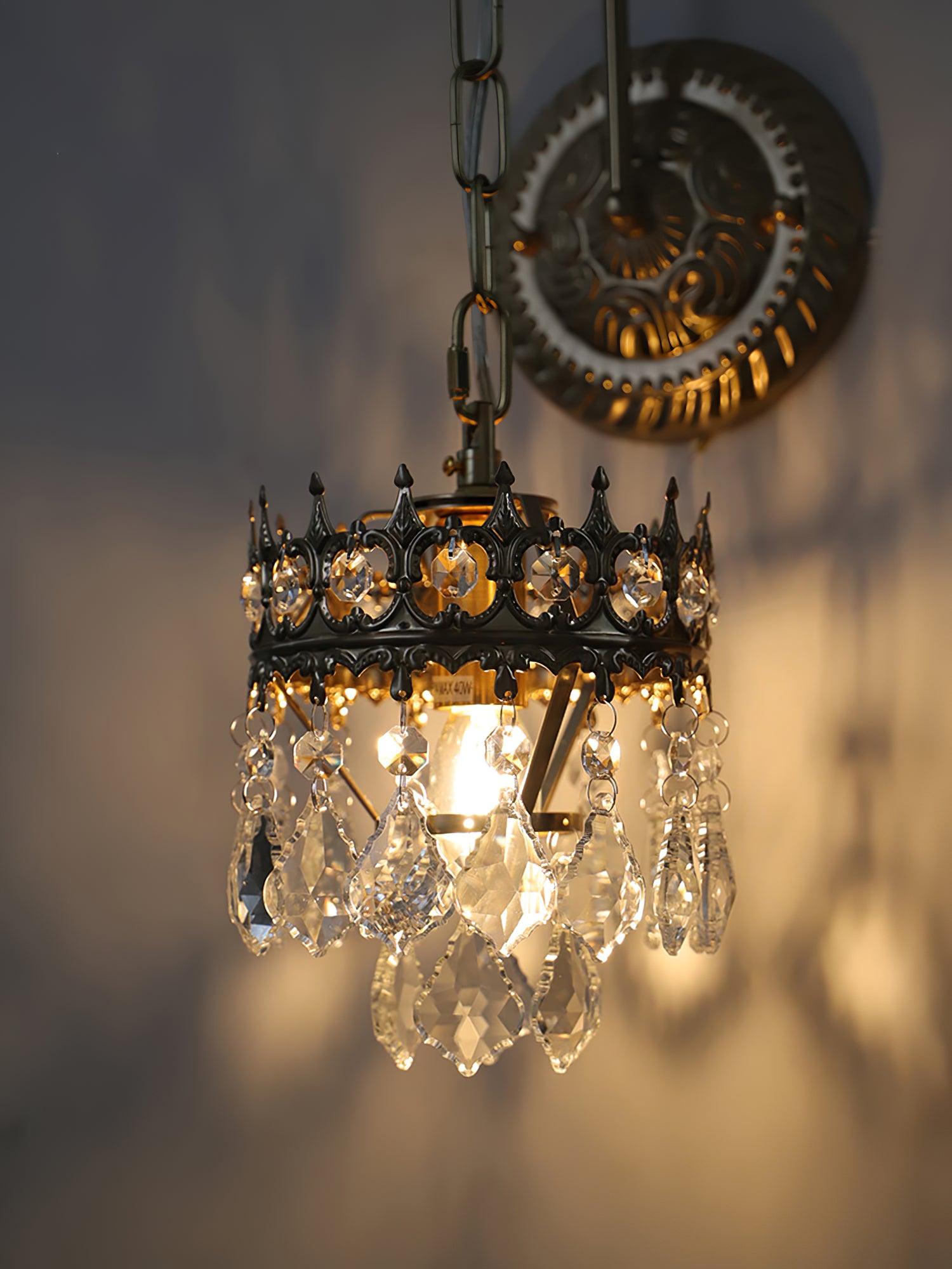 WOW Crystal Crown Sconce