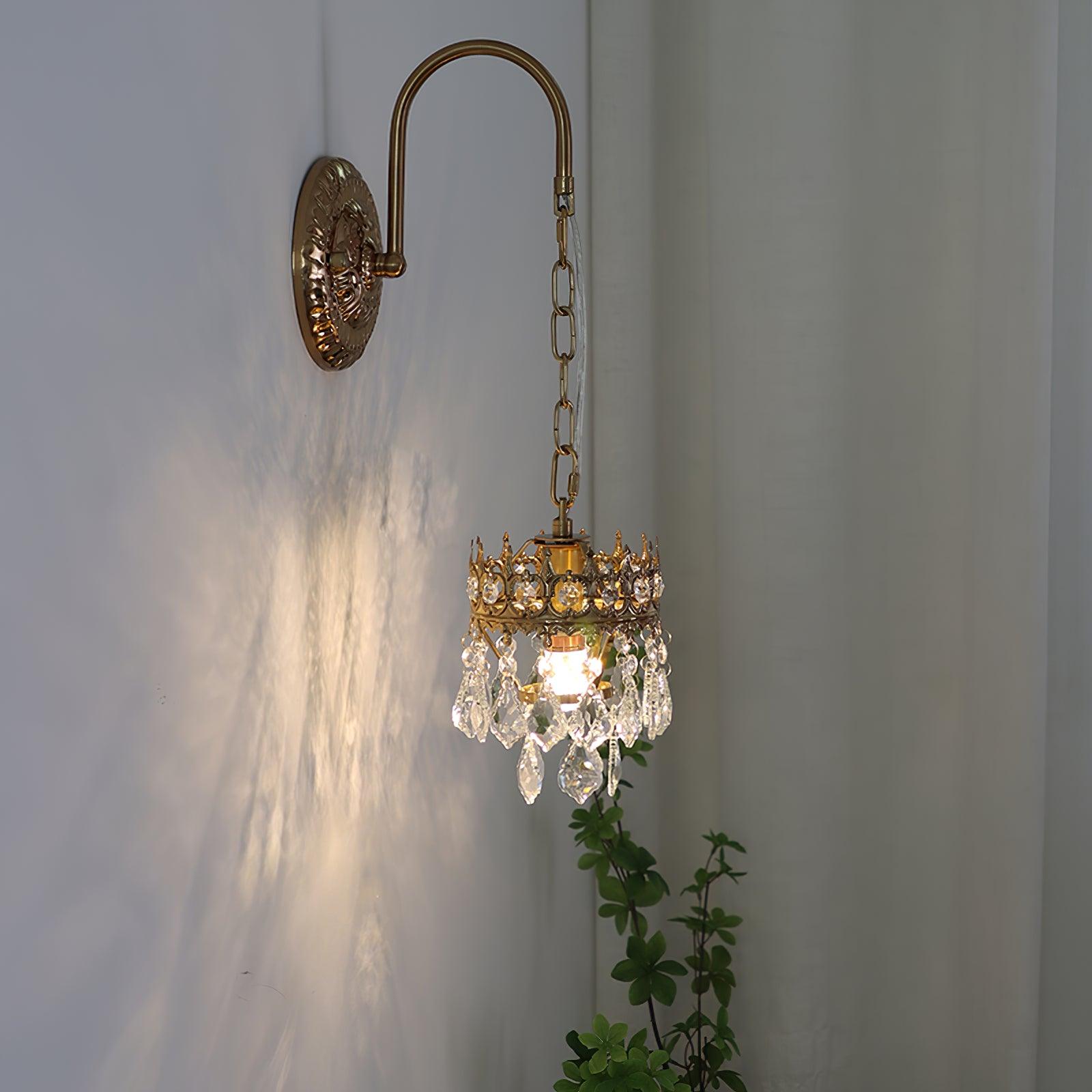 WOW Crystal Crown Sconce