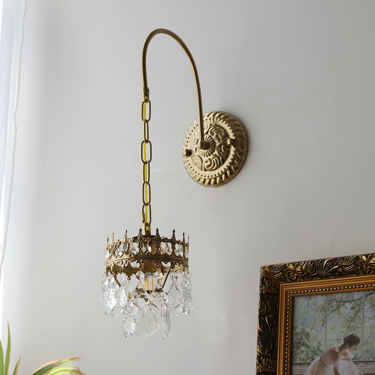 WOW Crystal Crown Sconce