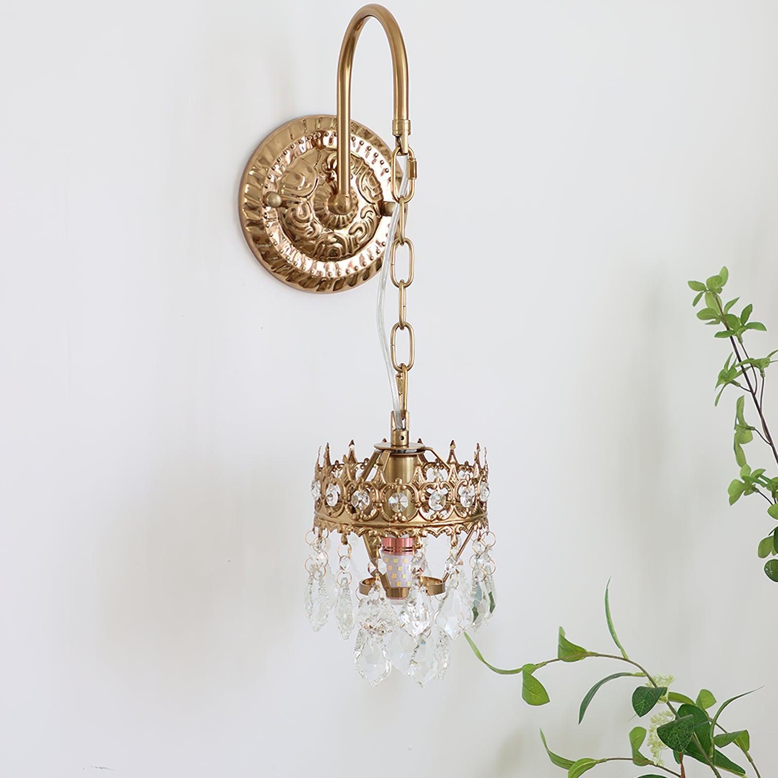 WOW Crystal Crown Sconce