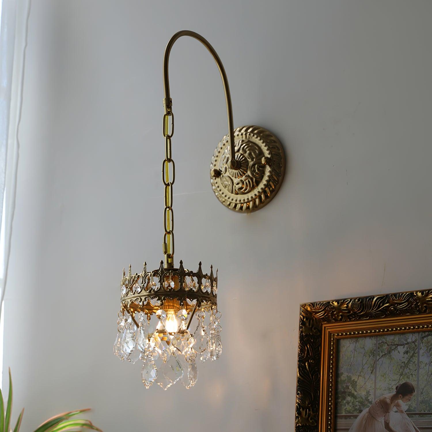 WOW Crystal Crown Sconce
