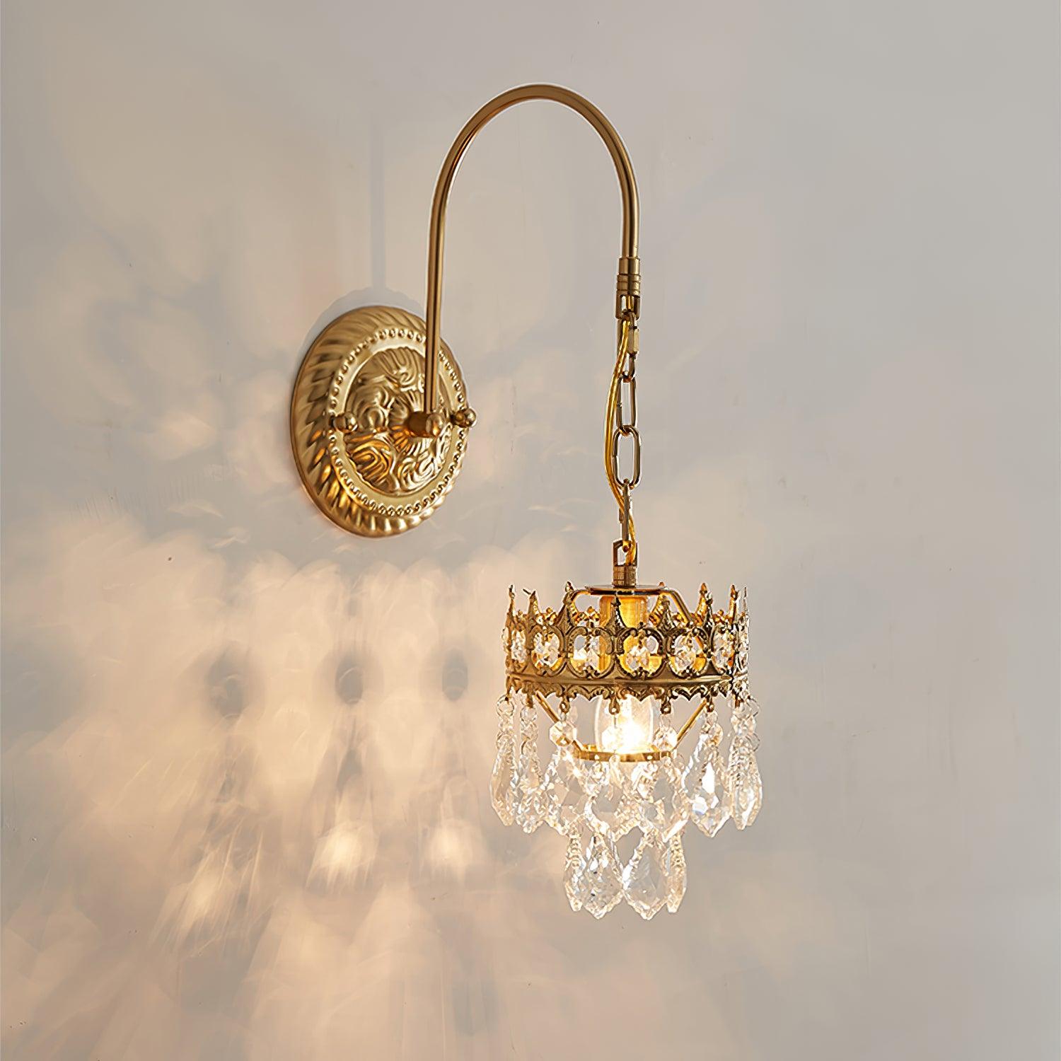 WOW Crystal Crown Sconce