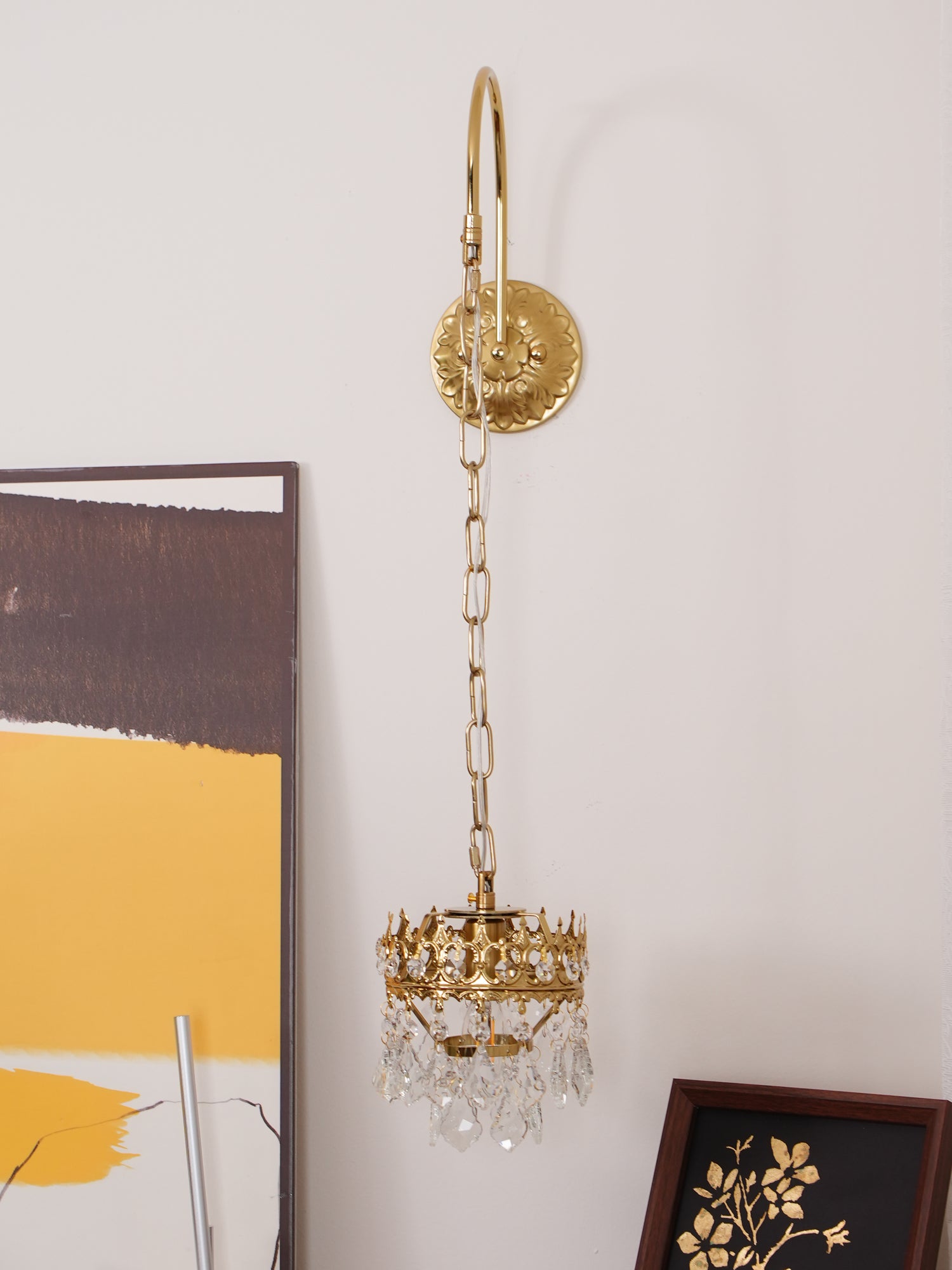 WOW Crystal Crown Sconce