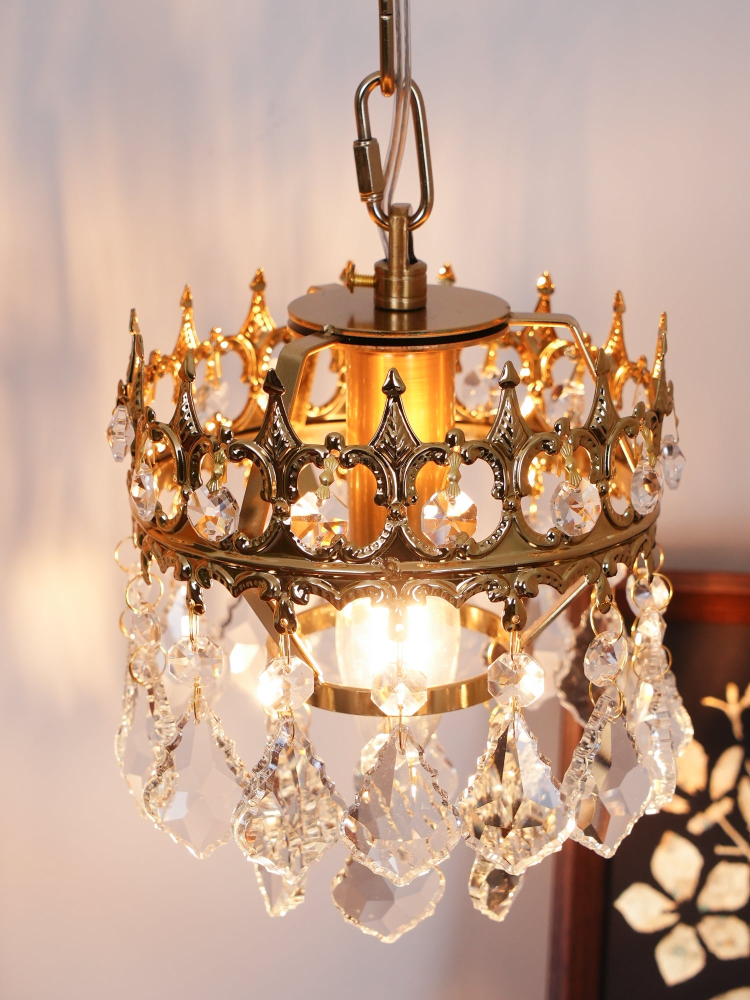 WOW Crystal Crown Sconce