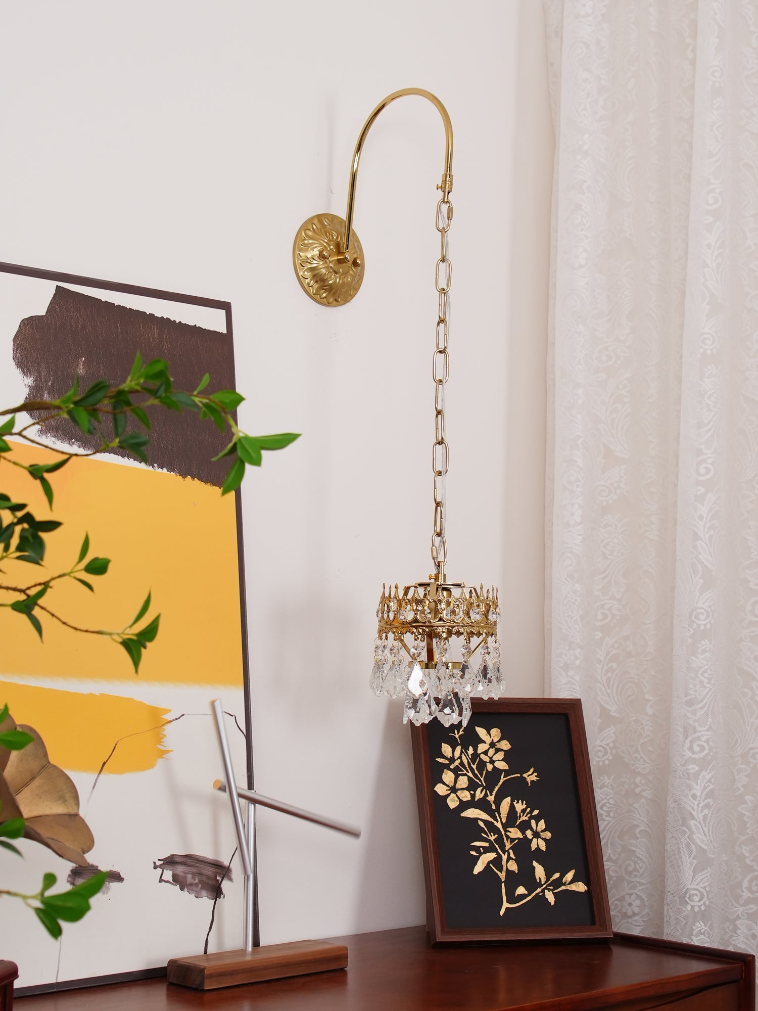 WOW Crystal Crown Sconce