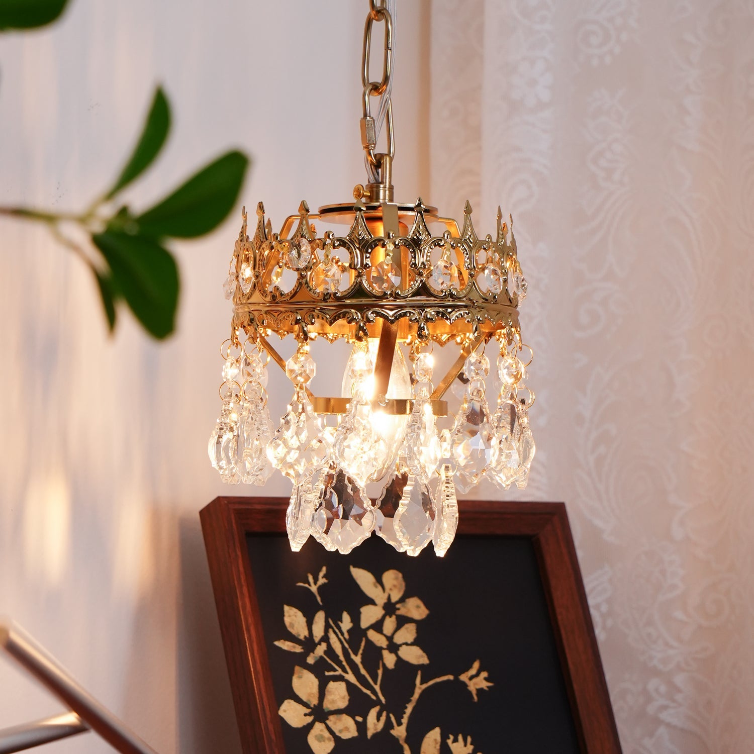 WOW Crystal Crown Sconce