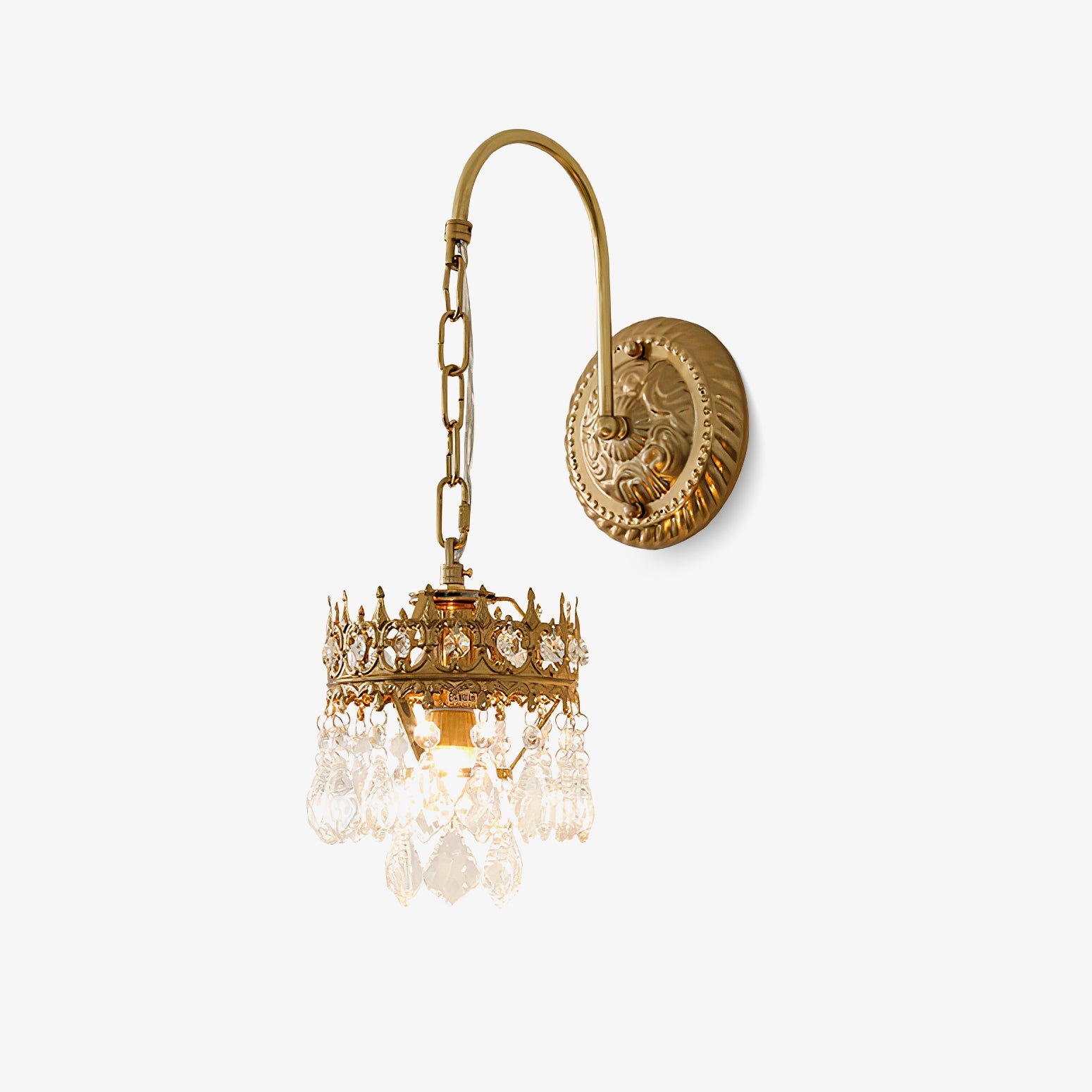 WOW Crystal Crown Sconce