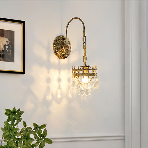 WOW Crystal Crown Sconce