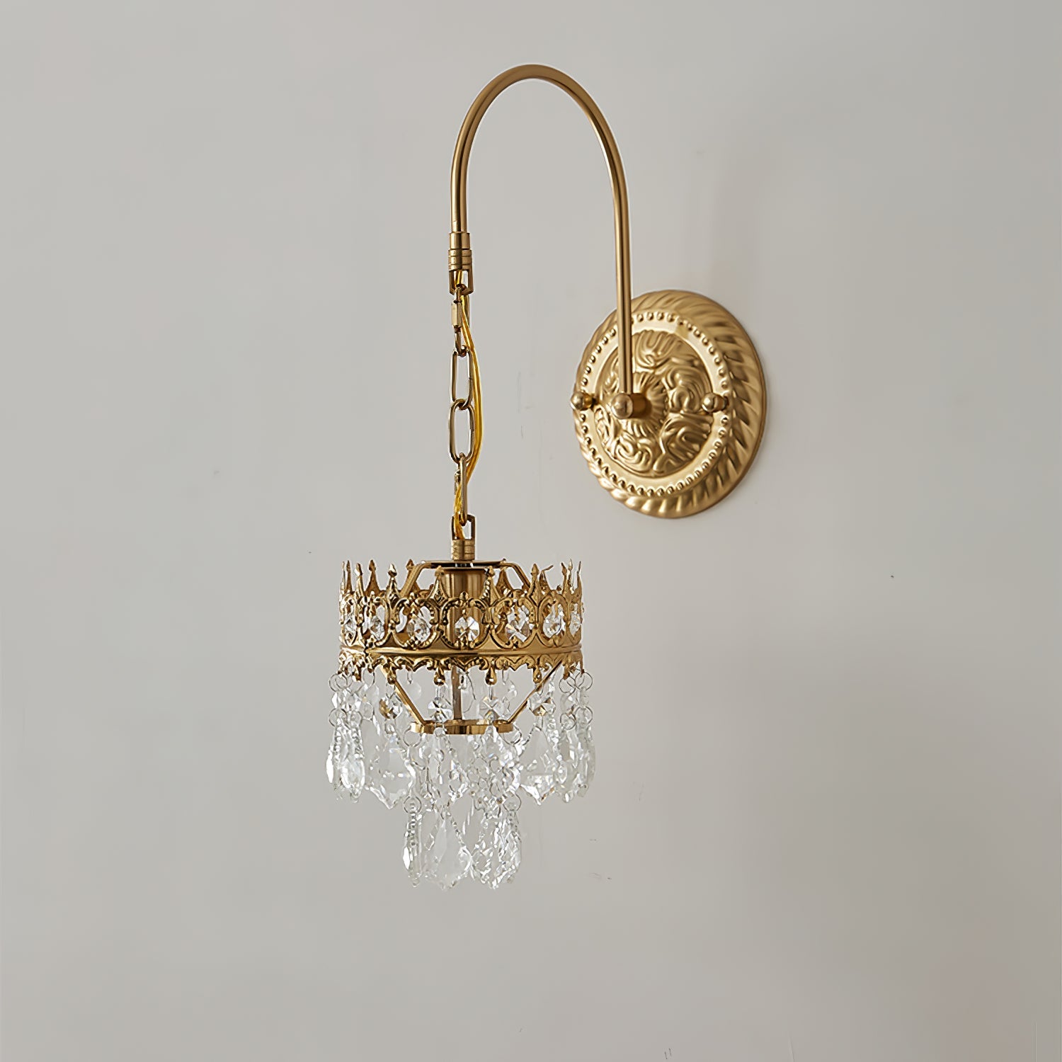 WOW Crystal Crown Sconce