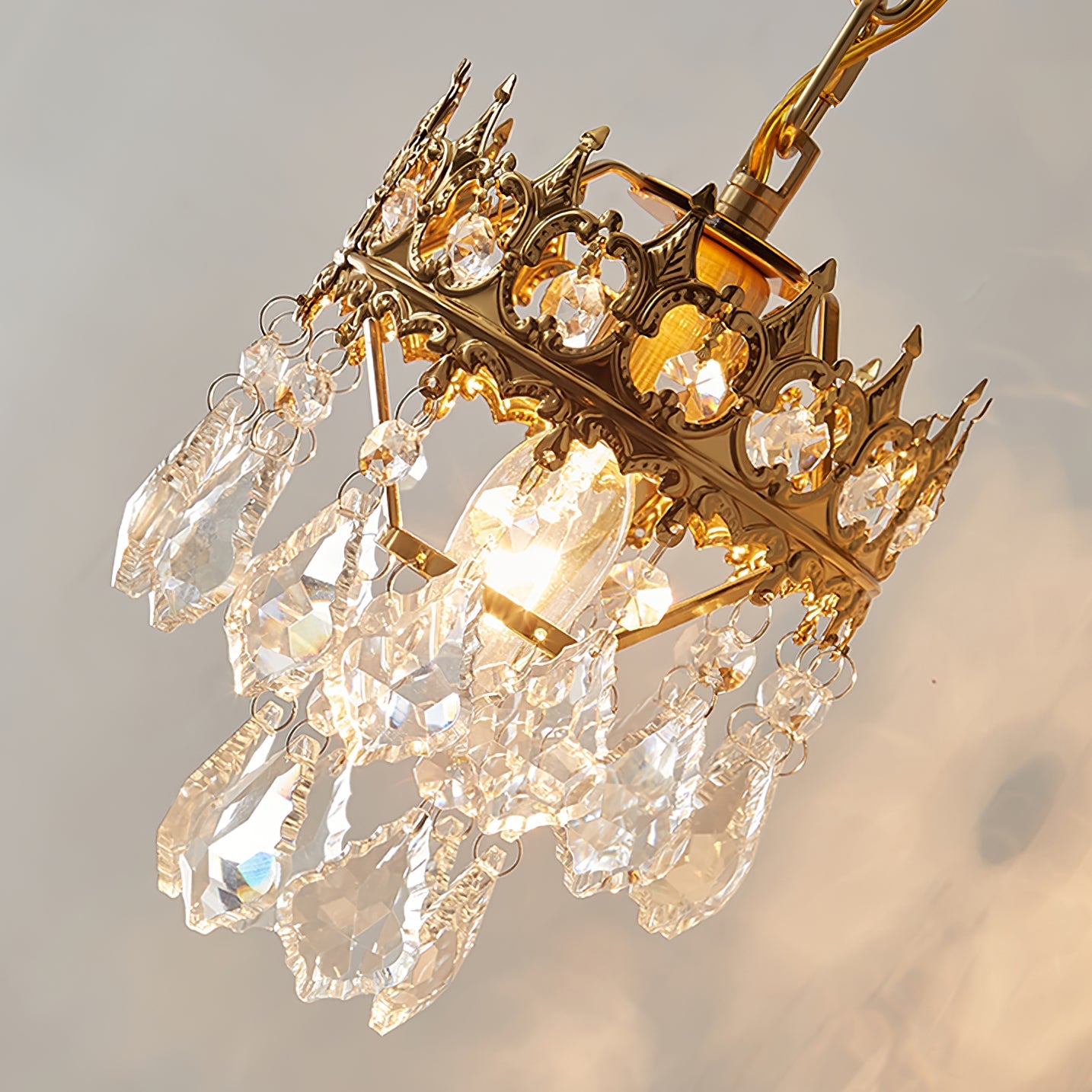 WOW Crystal Crown Sconce