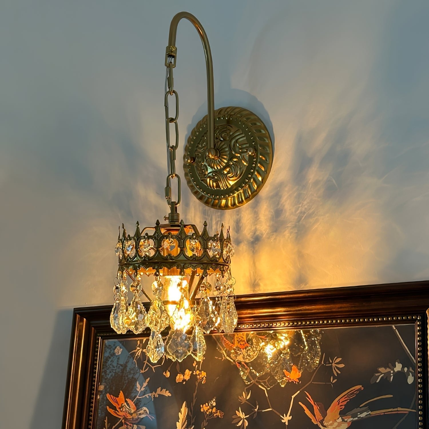 WOW Crystal Crown Sconce