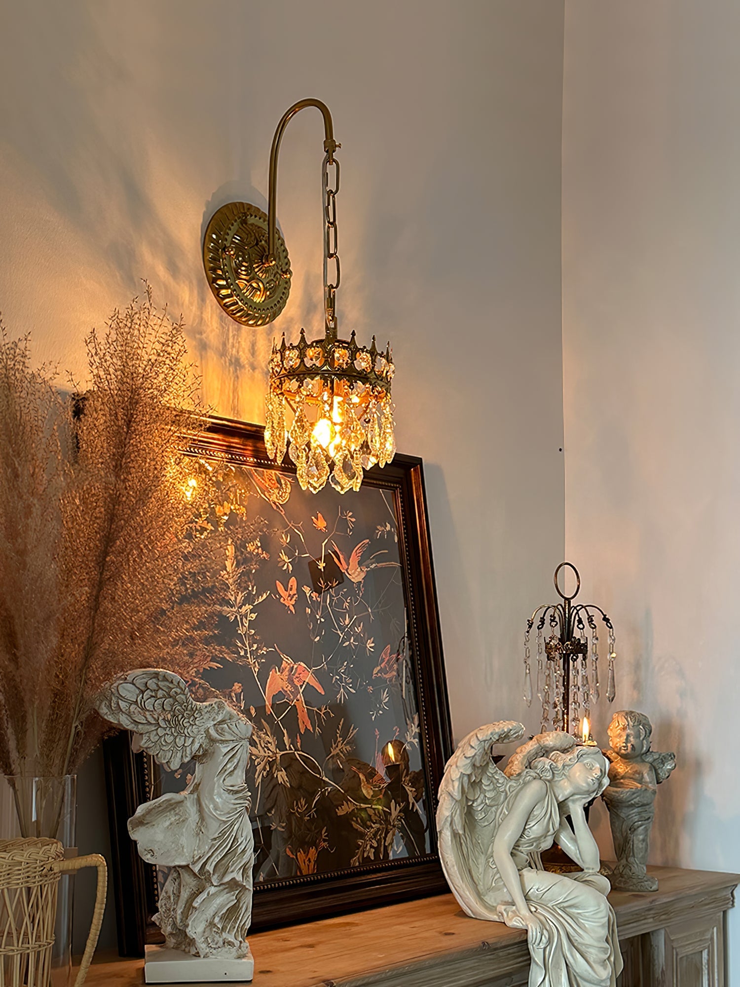 WOW Crystal Crown Sconce