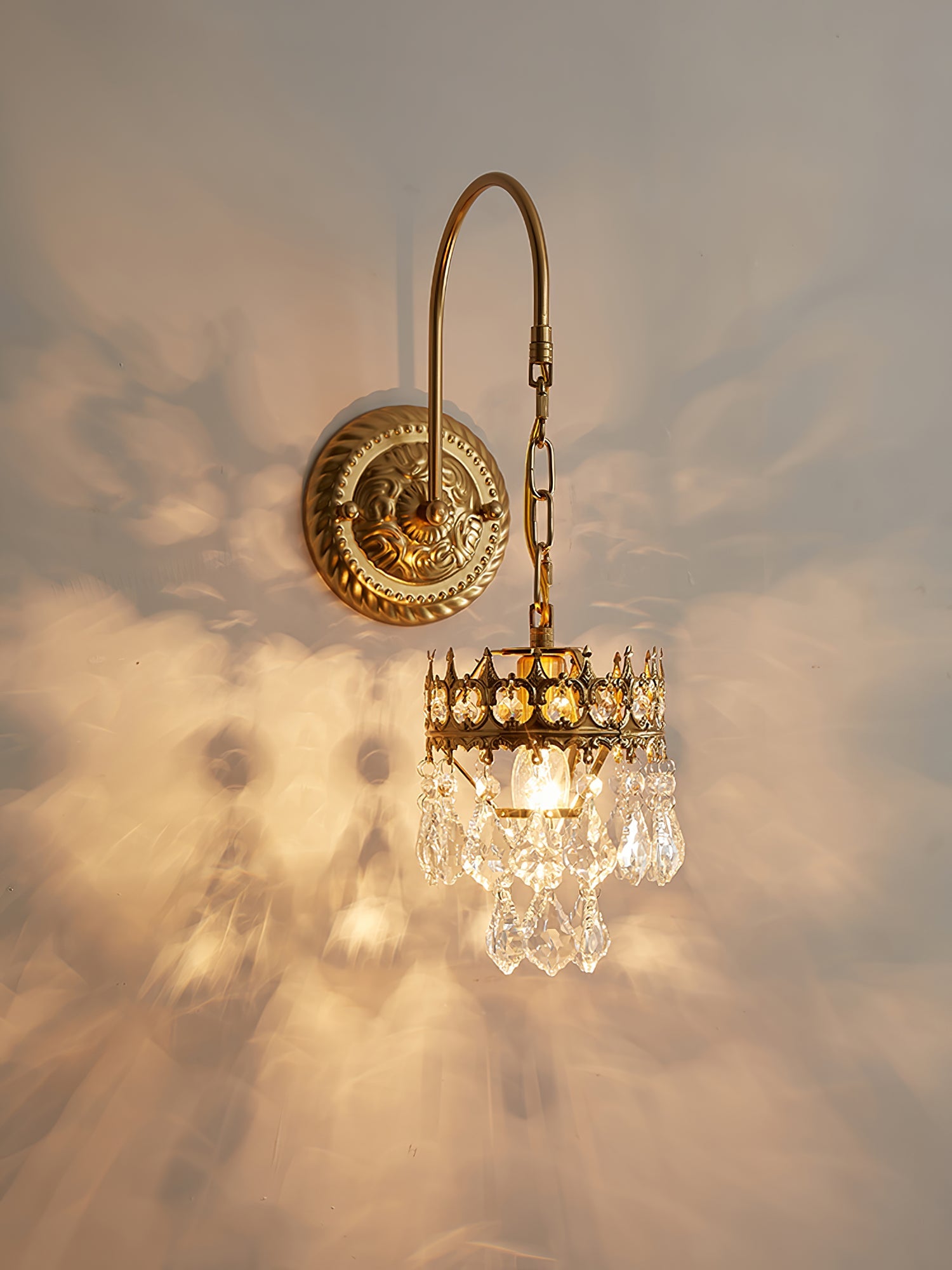 WOW Crystal Crown Sconce
