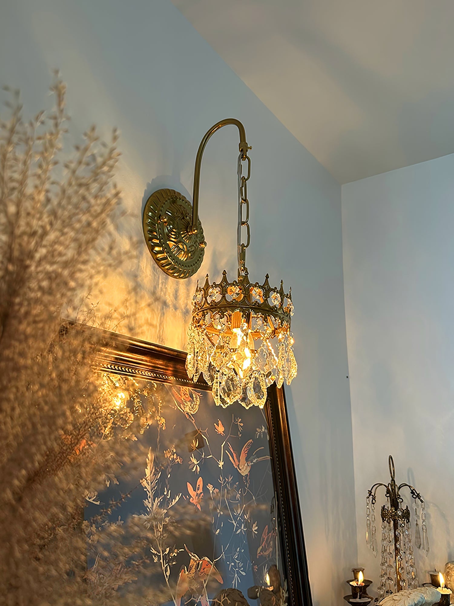 WOW Crystal Crown Sconce
