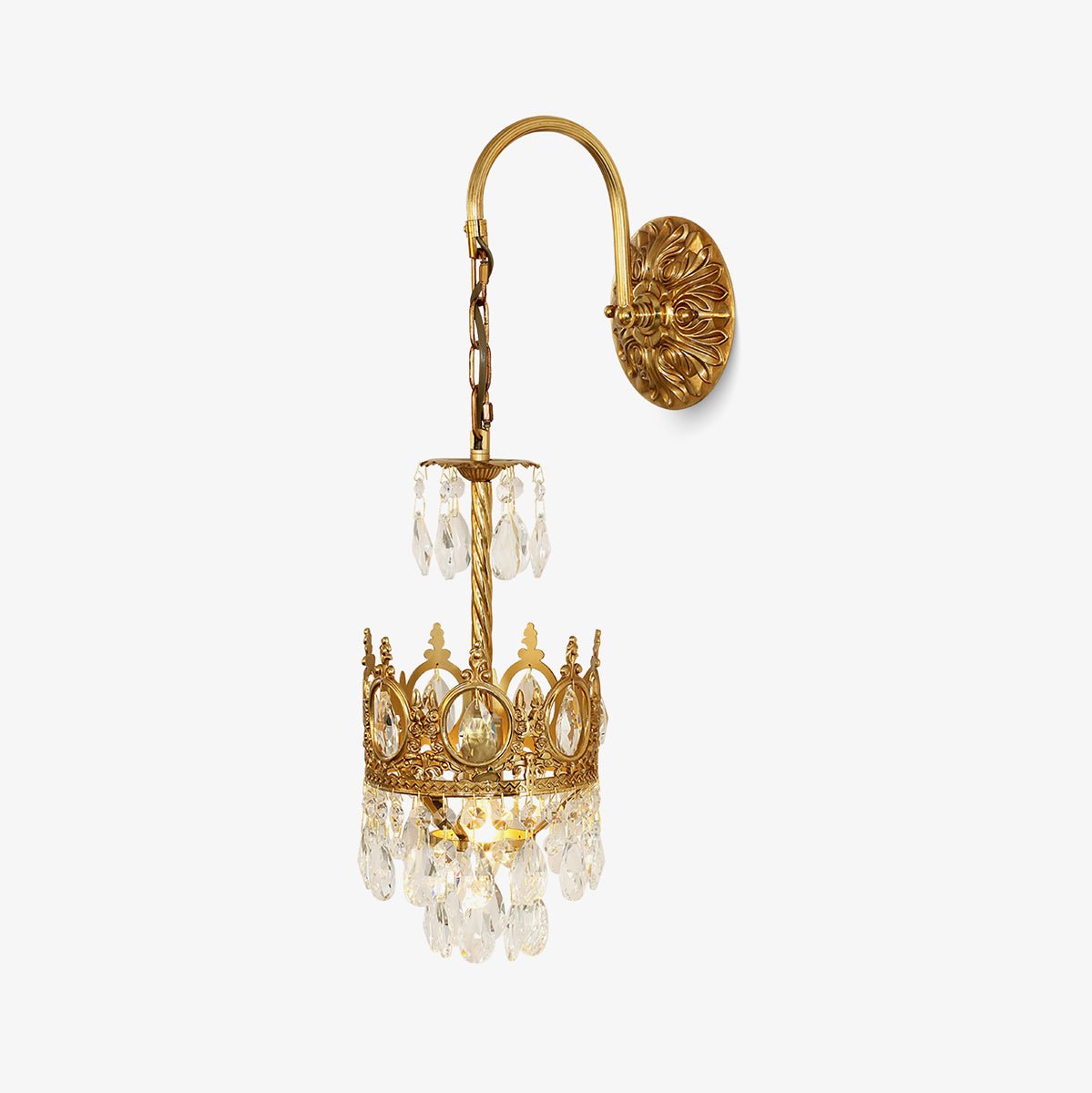 WOW Crystal Crown Wall Light