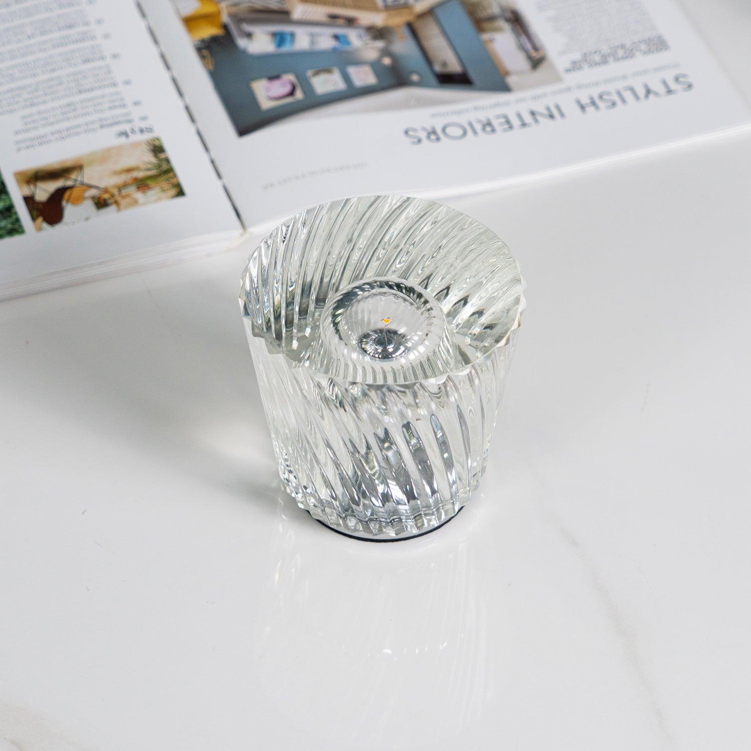 Crystal Diamond Table Lamp (built-in battery)