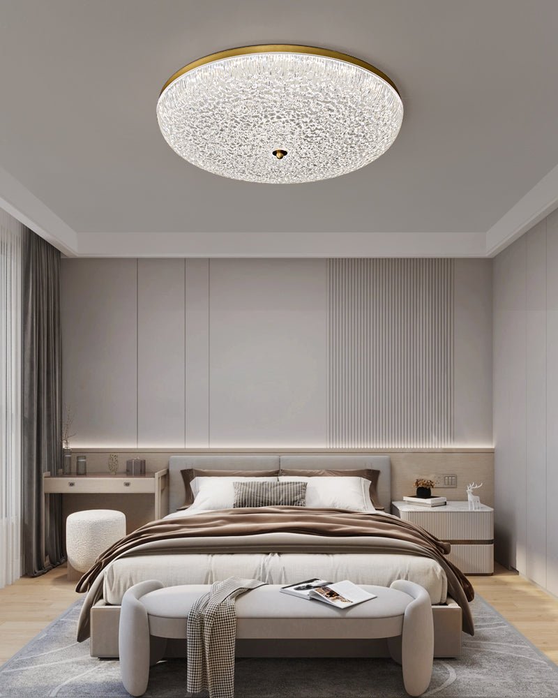 WOW Crystalline Round Ceiling Lamp