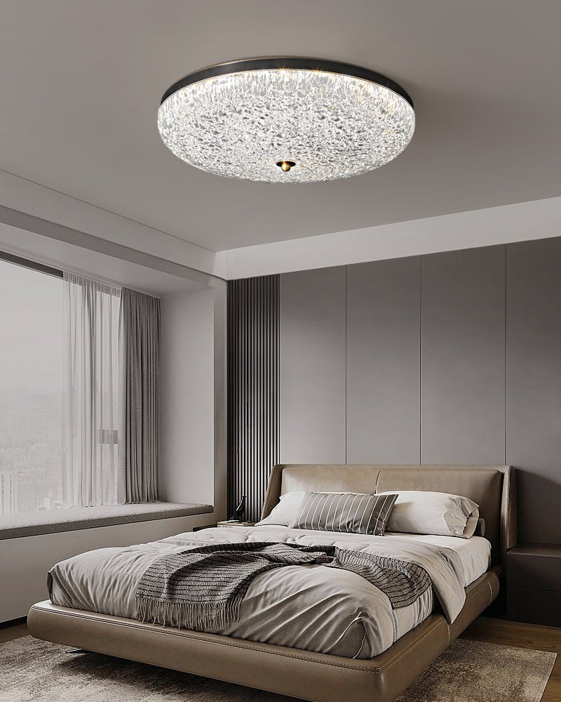 WOW Crystalline Round Ceiling Lamp