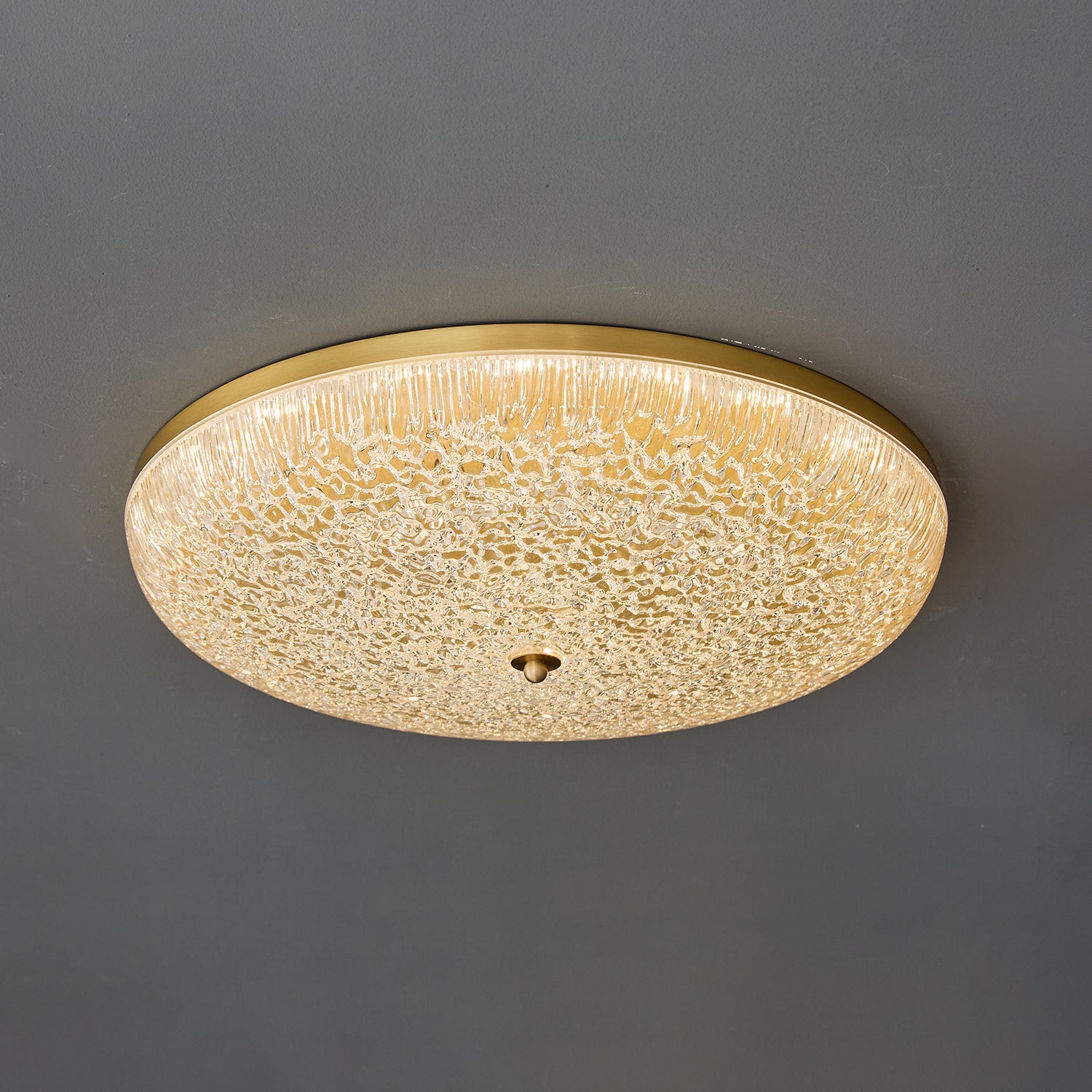 WOW Crystalline Round Ceiling Lamp