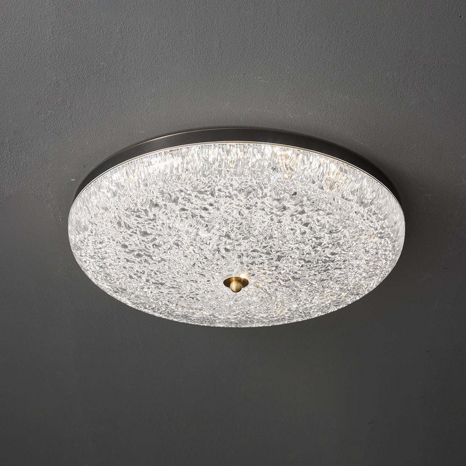 WOW Crystalline Round Ceiling Lamp