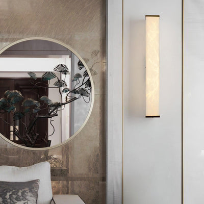 WOW Cuboid Alabaster Wall Light