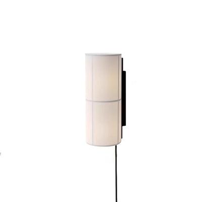 WOW Cylinder Fabric Plug-in Wall Lamp