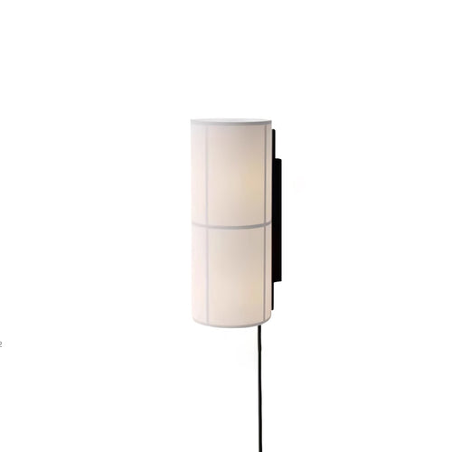 WOW Cylinder Fabric Plug-in Wall Lamp