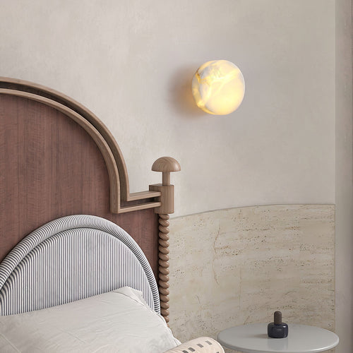 WOW Cylindrical Alabaster Wall Light