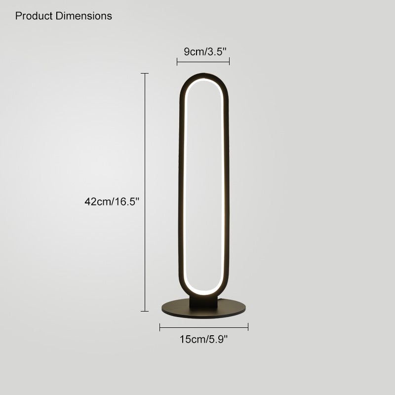 WOW  Oval Skinny Corner Floor Lamp-wow7009