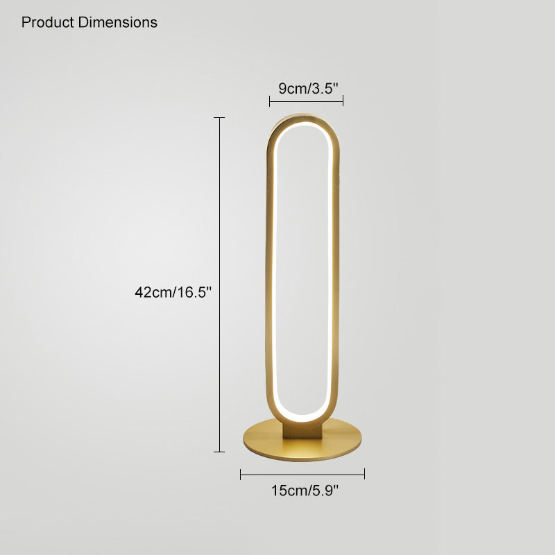 WOW  Oval Skinny Corner Floor Lamp-wow7009