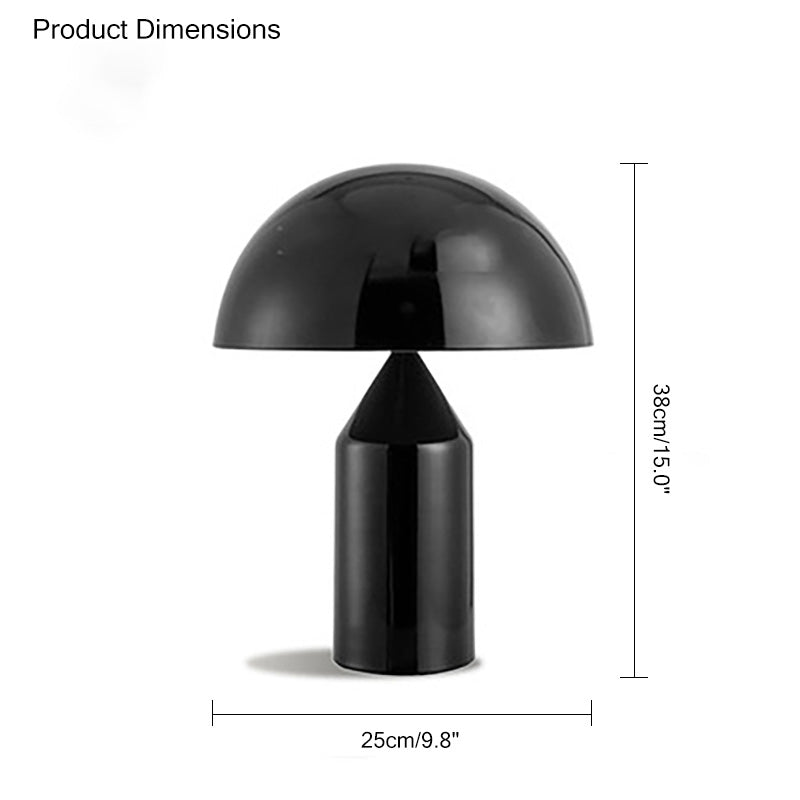 WOW Dome Metal Mushroom Table Lamp-wow8002