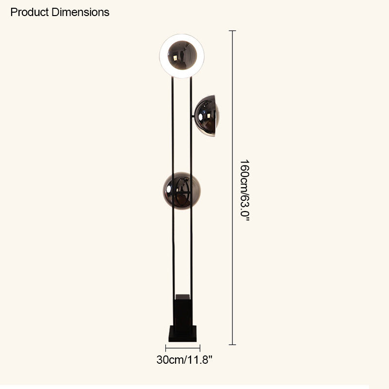 WOW 3-light Eclipse Floor Lamp-wow7050
