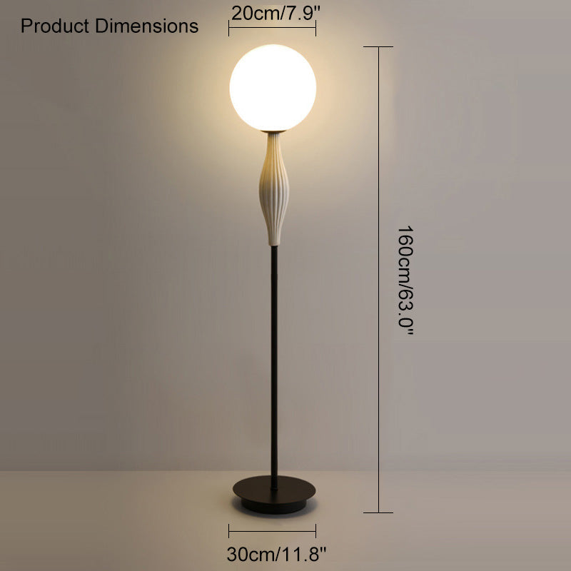 WOW Glass Globe Floor Lamp-wow7024