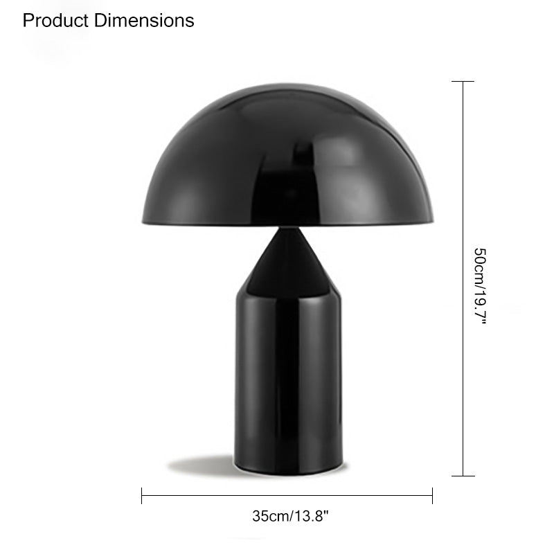WOW Dome Metal Mushroom Table Lamp-wow8002