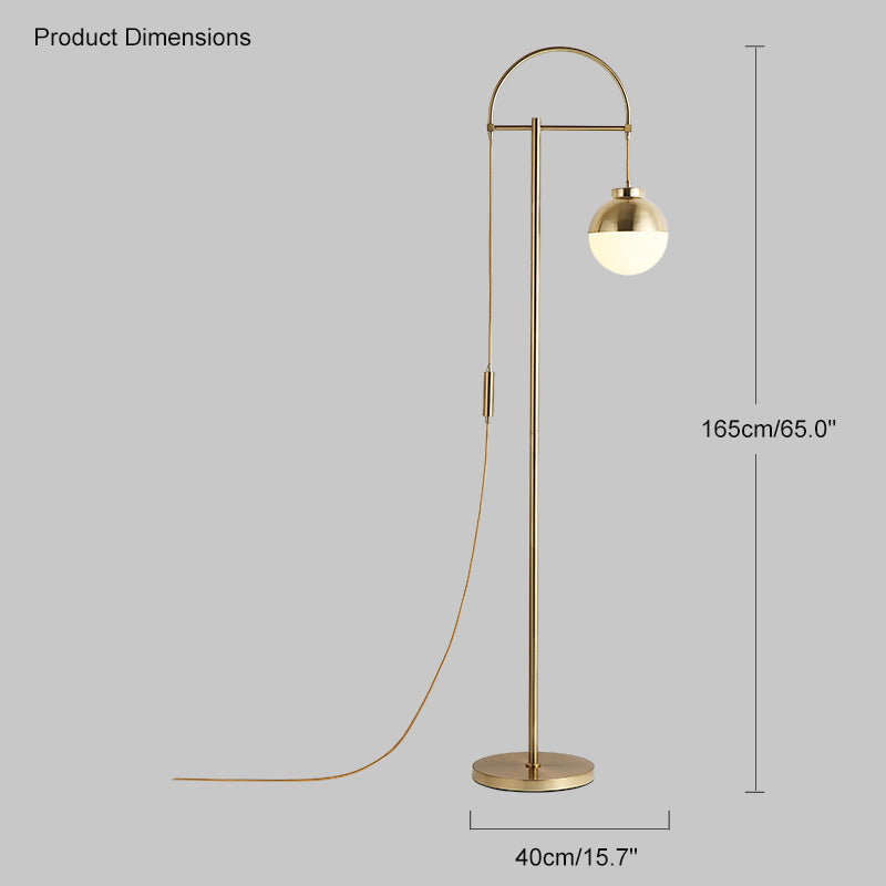 WOW Bauhaus Globe Floor Lamp-wow7016