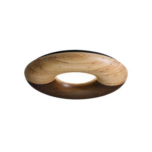 WOW Donut Wood Ceiling Light