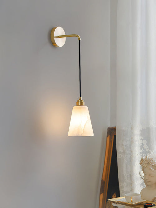 WOW Droplet Alabaster Wall Lamp
