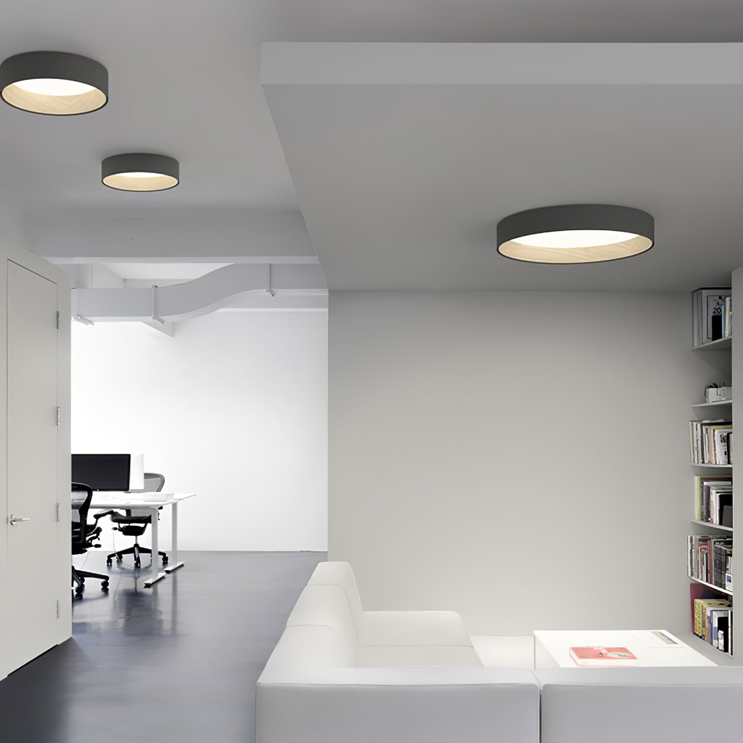 WOW Duo Round Ceiling Lamp