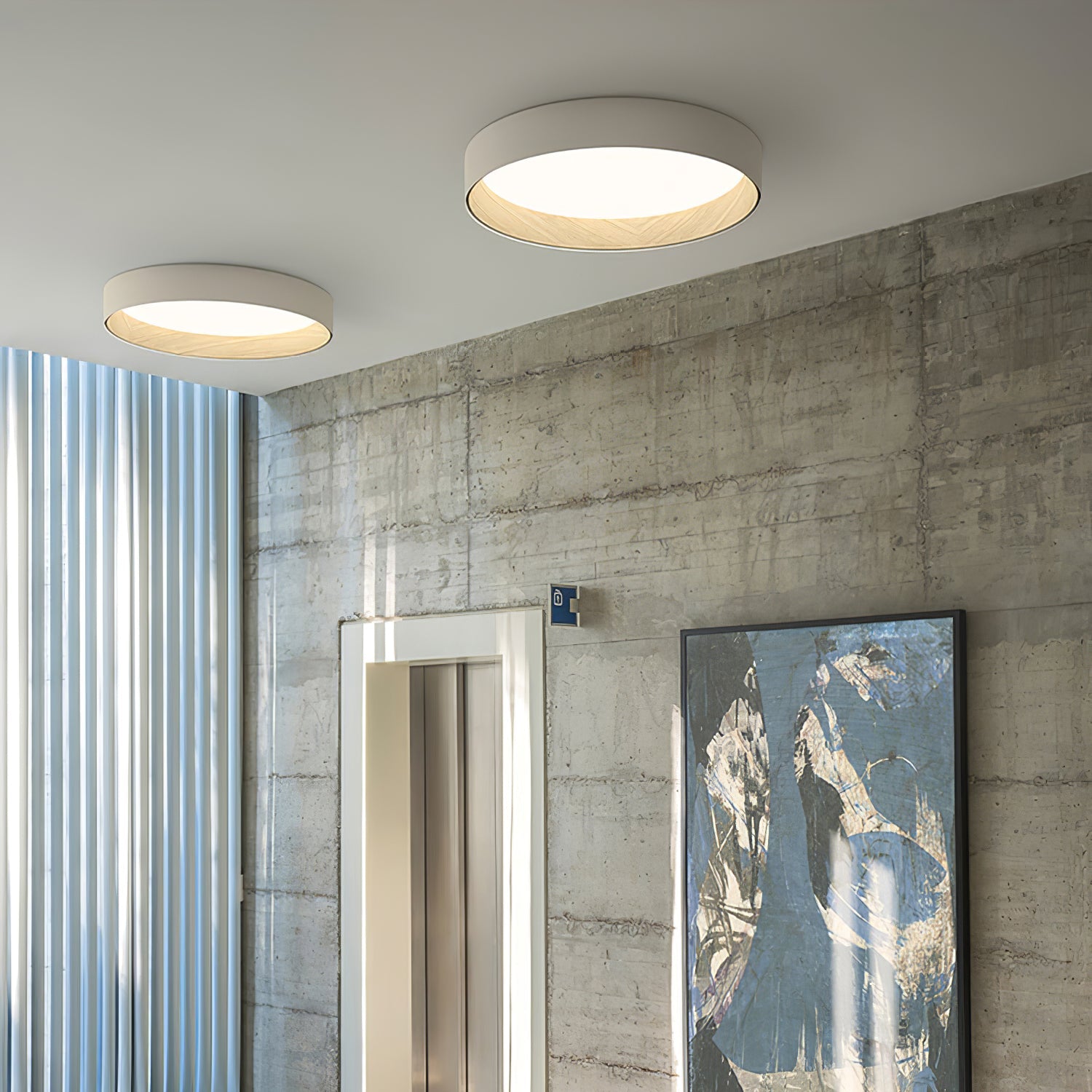 WOW Duo Round Ceiling Lamp